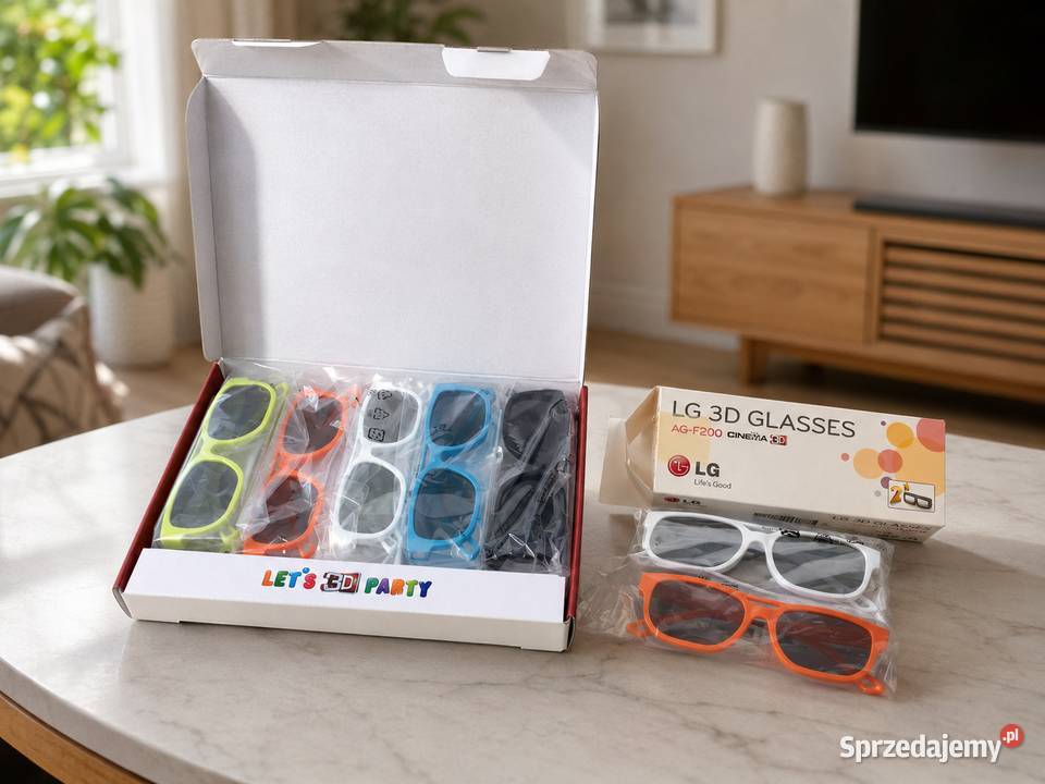 Okulary 3D LG Cinema 3D AGF215 AGF200 zestaw 7 Łańcut