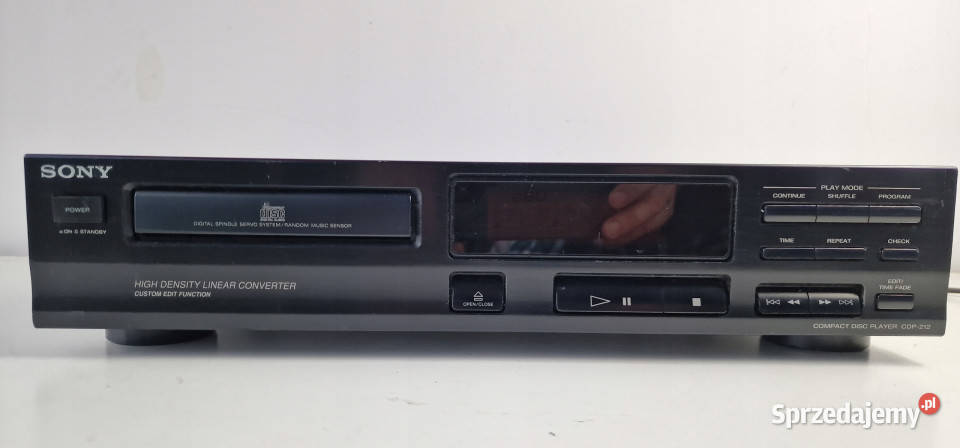 SONY odtwarzacz kompaktowy CD player CDP 212 Międzychód