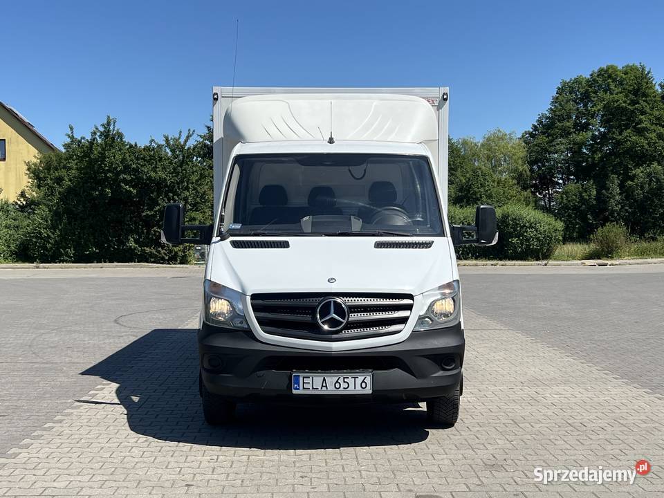 MercedesBenz 516 Kontener Winda bliźniak 2xdrzwi