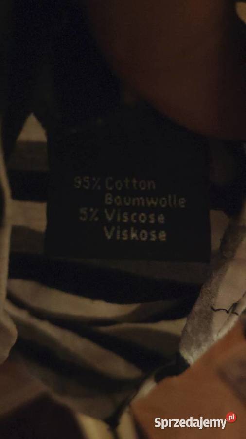 Bluzka bawełniana w paski mazowieckie Warszawa