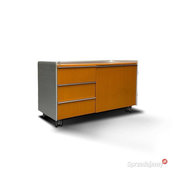 Mobilny Sideboard BENE Premium Miodowy dąb Biznes i Przemysł Kraków