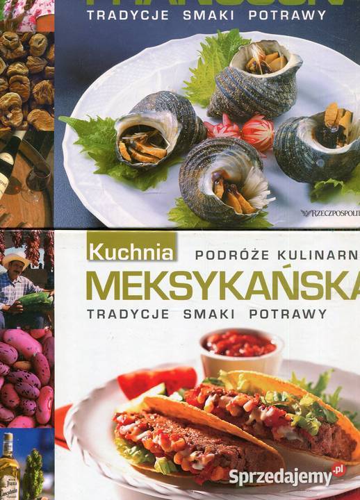 Podróże kulinarne 7 tytułów Japońska Chińska itd twarda Kultura i Rozrywka Szczecin