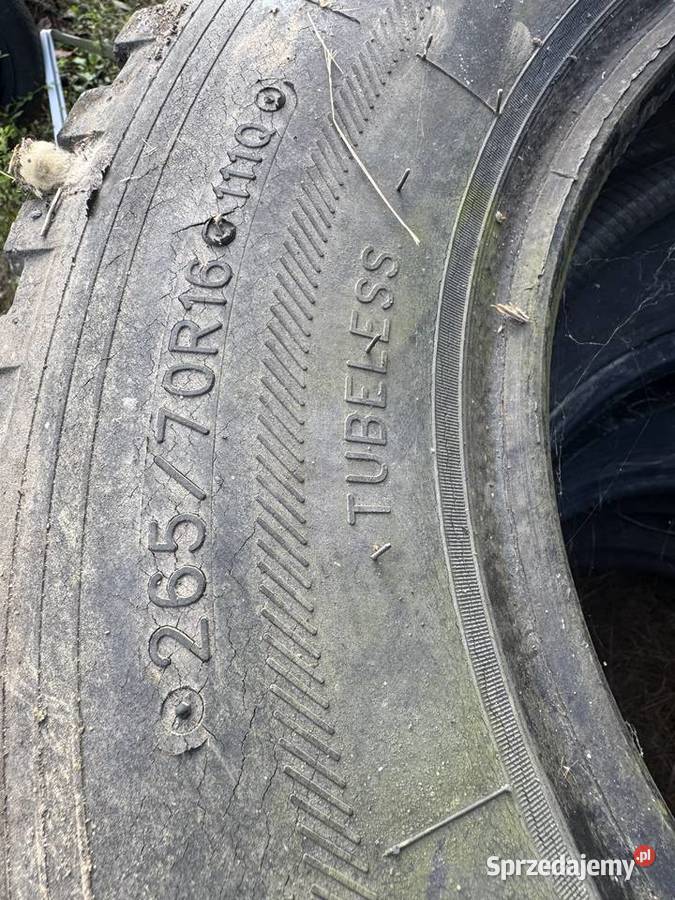 OPONY GLOBGUM 265 70 R16 małopolskie Kraków