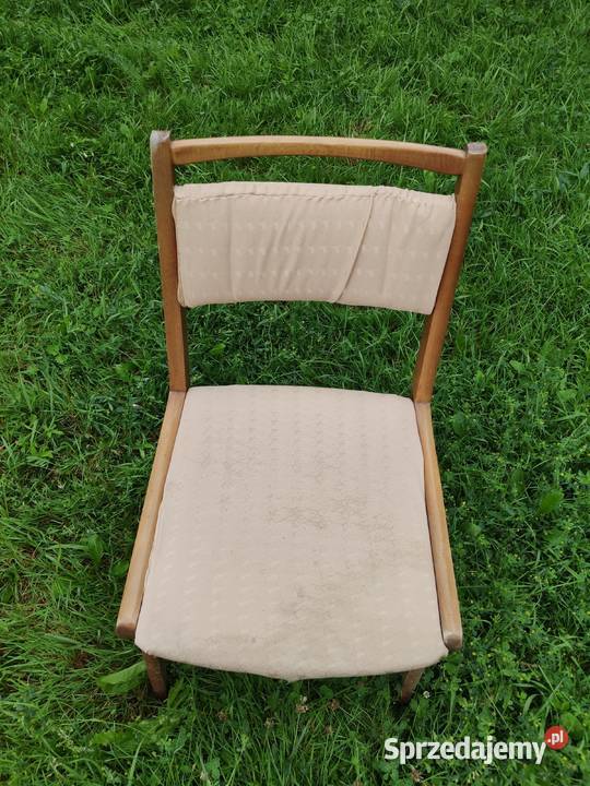 Stare krzesła JAR Jasienica PRL vintage Kraków 2