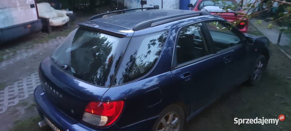 Subaru Impreza z ważna instalacja gazowa części manualna Impreza