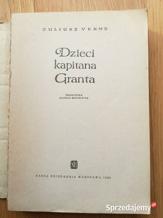Dzieci kapitana Granta Juliusz Verne Warszawa