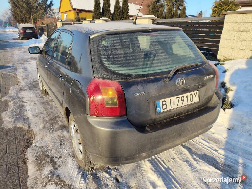 Toyota Corolla 16 benzyna+LPG Corolla mazowieckie