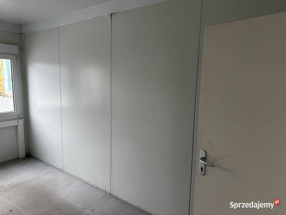 KONTENER BIUROWY SOCJALNY PRZEDSIONEK DWA Wrocław sprzedam
