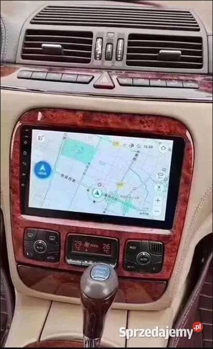Radio Android 13 Mercedes SClass W220 wifi gps Car audio Ożarowice