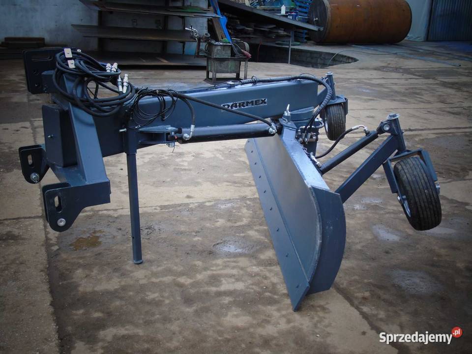 DARMEX Pług równiarka do śniegu ziemi niwelator Barszcze