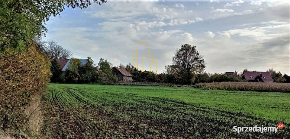 Mnichowice działka budowlana 1273 m2 Sprzedaż dolnośląskie