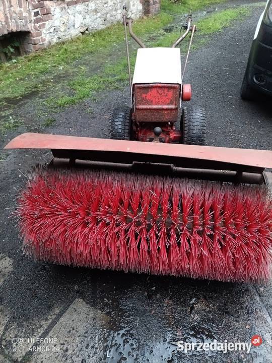 Traktorek jednoosiowy gravely zamiatarka Sosnowiec