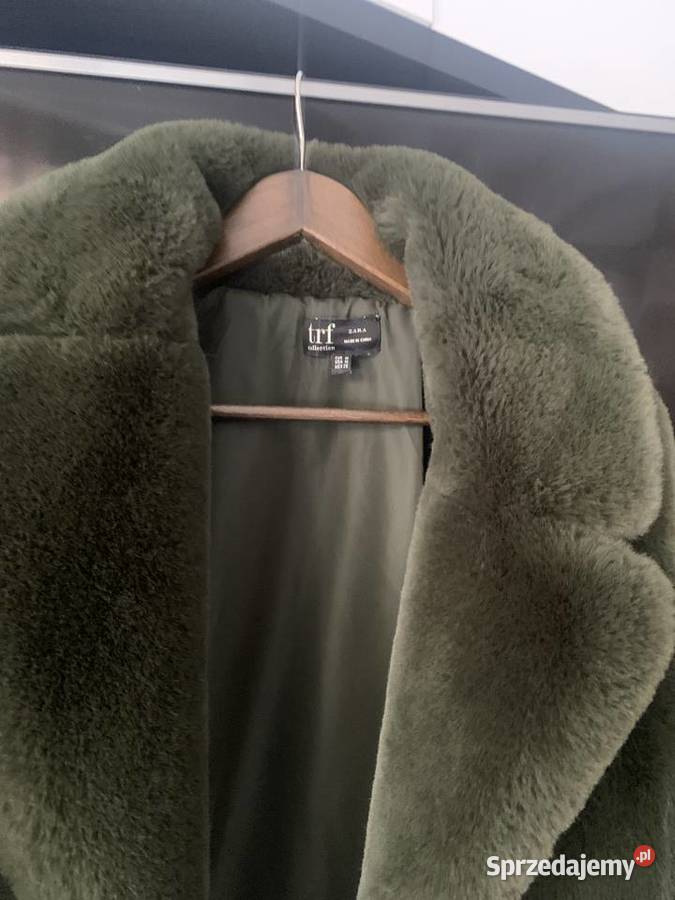 Futerko sztuczne ciemna zieleń ZARA M Warszawa