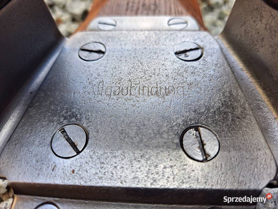 Stare drewniane narty Allgaubindung Szklarska Poręba