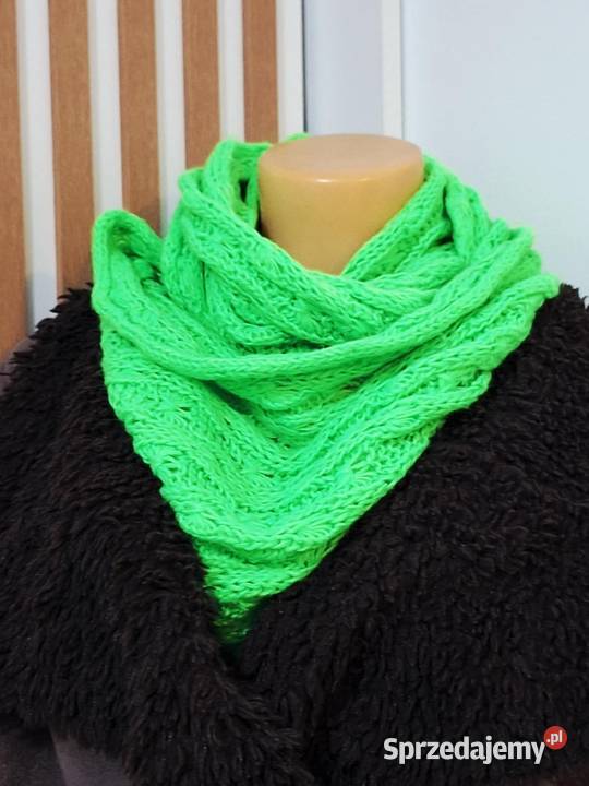 Szalo komin neon seledyn Braniewo