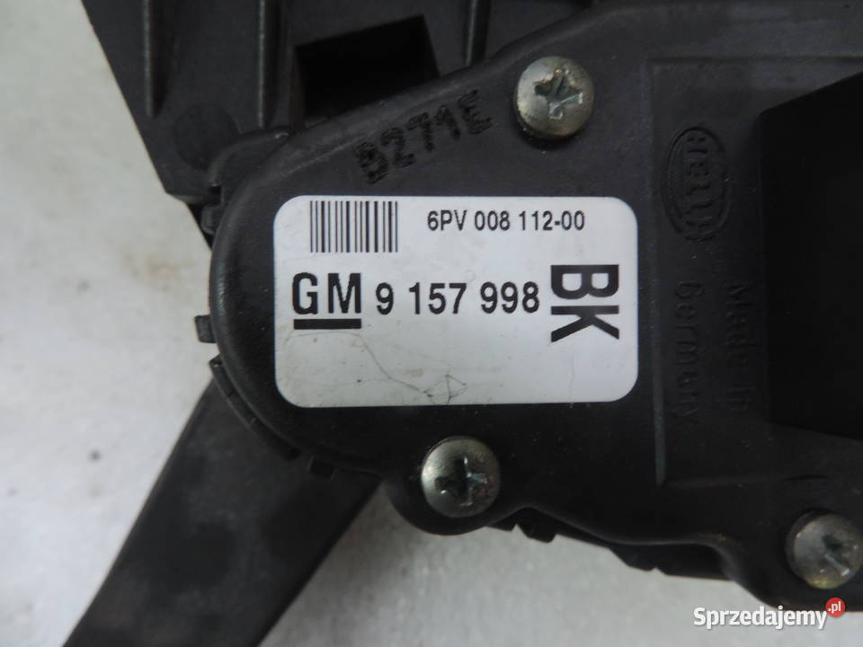 POTENCJOMETR GAZU PEDAŁ OPEL ASTRA 2 17 DTI Nowy Sącz