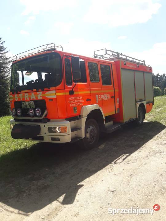 MAN F2000 GBA 2416 4x4 automat pożarniczy