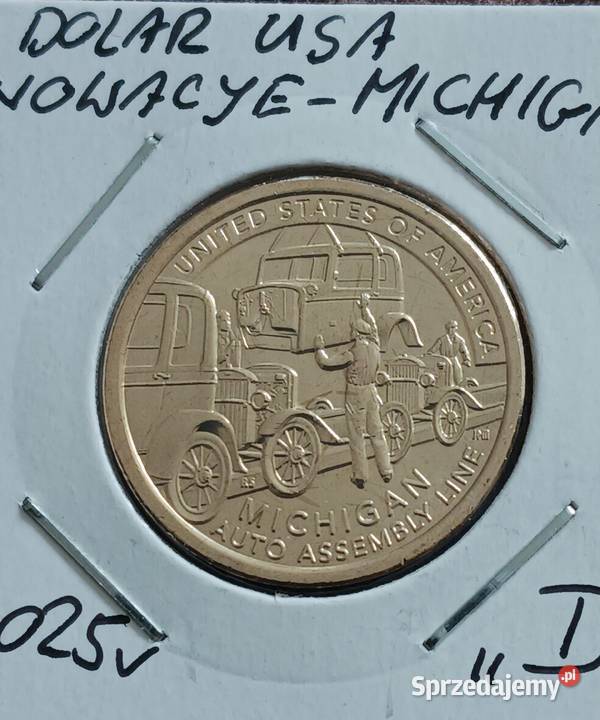 1 Dolar USA Innowacje 2025 rMichiganLinia