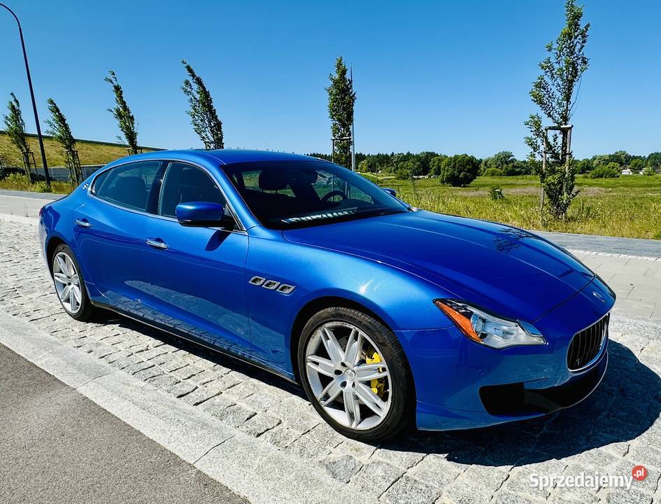 Maserati Quattroporte Q4 30 V6 WYJĄTKOWY kolor Warszawa