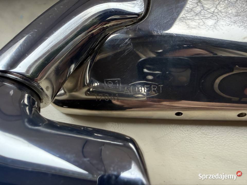 Lewe lusterko zewnętrzne chrom BMW e10 e12 e21 osobowe