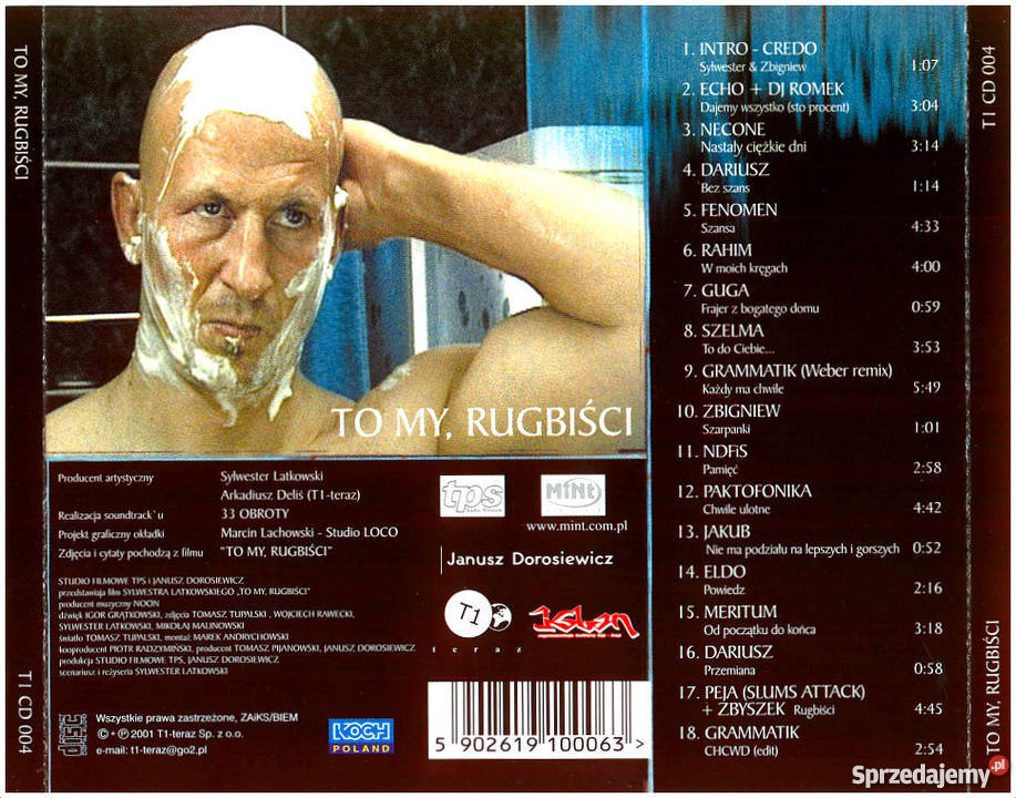 CD To my Rugbiści Soundtrack filmowa Stalowa Wola sprzedam