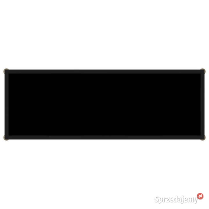 Stolik konsolowy czarny 100x35x75 szkło Warszawa sprzedam