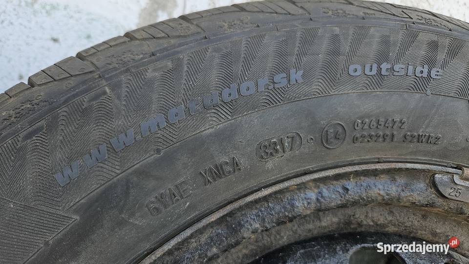 Koła zimowe stalówki Audi 80 B4 19565R15 podkarpackie Krosno