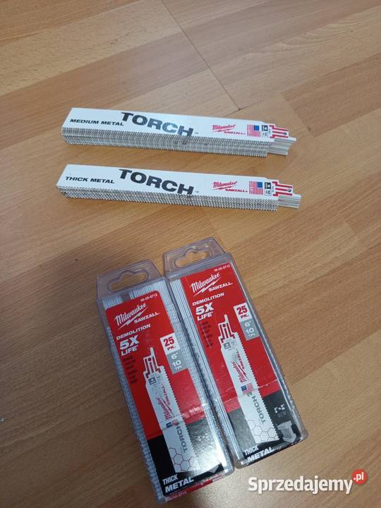 Nowy zestaw brzeszczotów Milwaukee TORCH HILTI Tomaszów Lubelski
