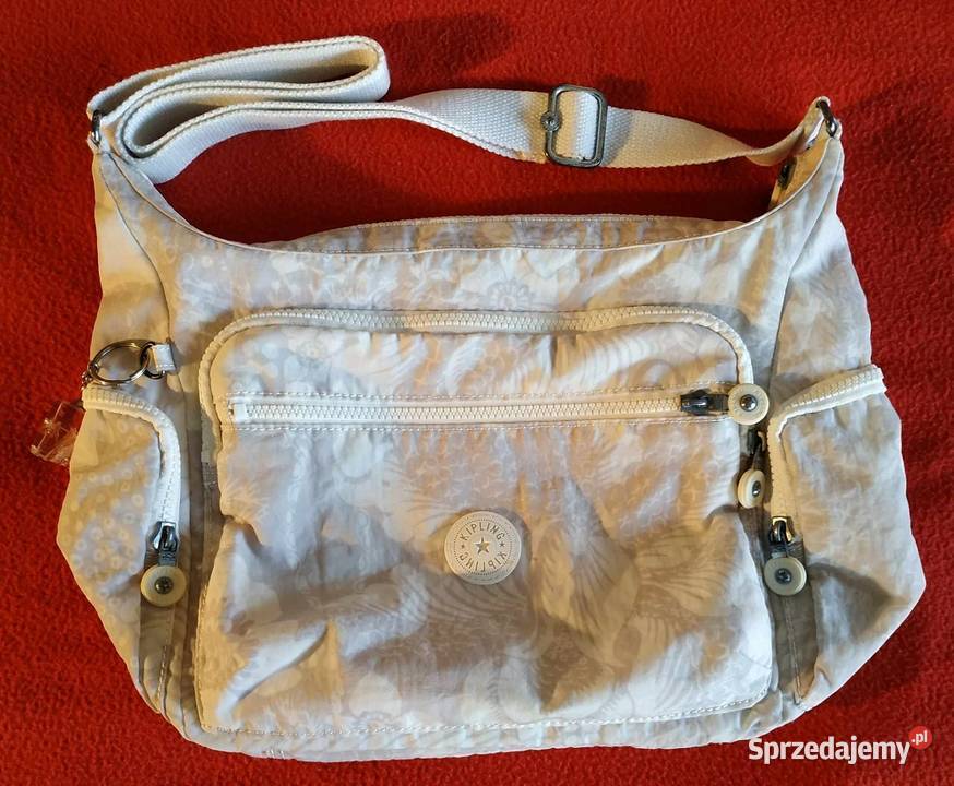 Torba na ramię Kipling GABBIE Crossbody biała w Lublin