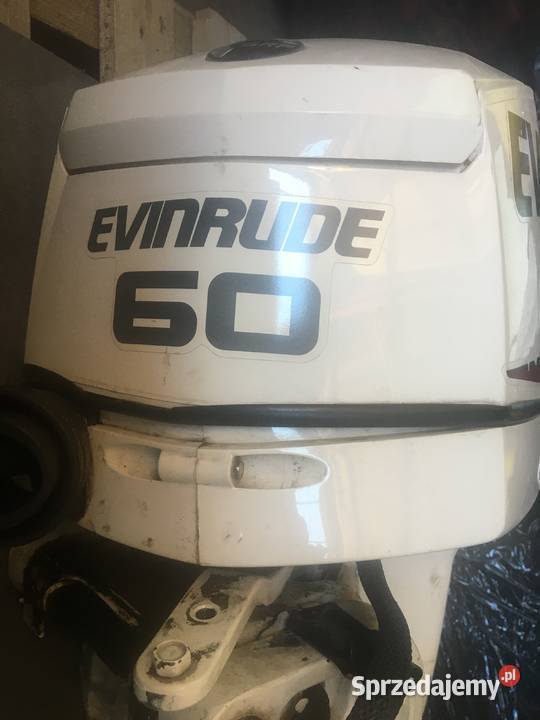 Silnik zab Evinrude 60 2suw ETec na płycizny Płock
