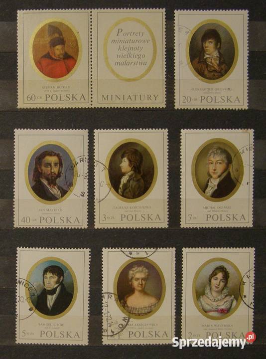 Znaczki pocztowePolskaZestaw 73 Filatelistyka Łódź