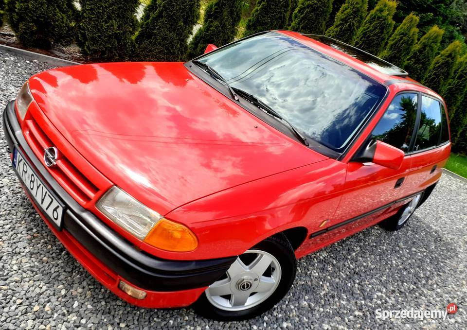 Opel Astra RARYTAS 95000 Klimatyzacja Szyberdach manualna małopolskie Kraków sprzedam