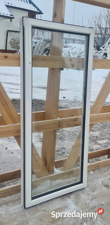 OKNA KacprzaK Witryna 59x129 FIX Używany PCV Siedlce