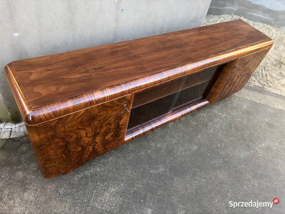 KomodaSzafka RTV Orzech ArtDeco 207 Antyk