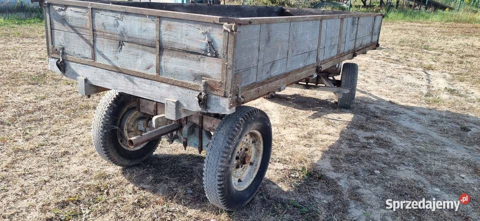 Przyczepka dwuosiowa wóz