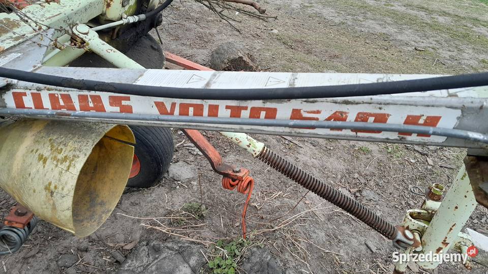 Claas Volto 540 H przewracarka przetrząsacz Maszyny rolnicze wielkopolskie