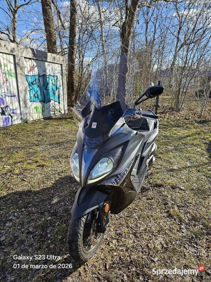 Kymco xciting 400 2017 stan dolnośląskie