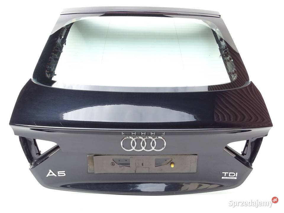 KLAPA TYŁ TYLNA BAGAŻNIKA SZYBA LZ9Y AUDI A5 8T Klapy bagażnika małopolskie