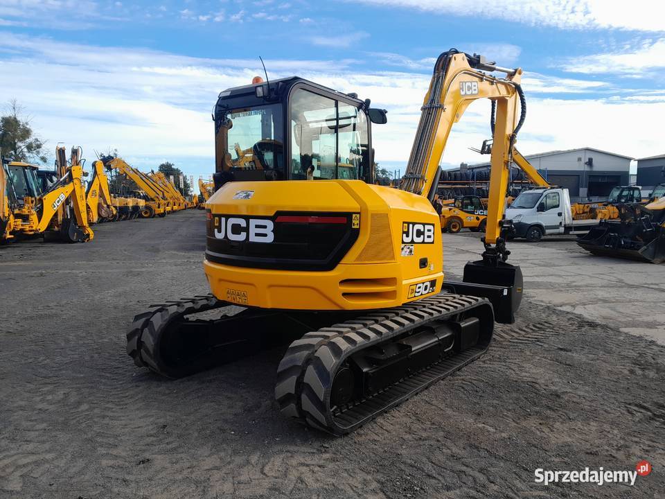 JCB 90Z1 2019R KOPARKA GĄSIENICOWA 8 TON 85Z1 wielkopolskie Krotoszyn sprzedam