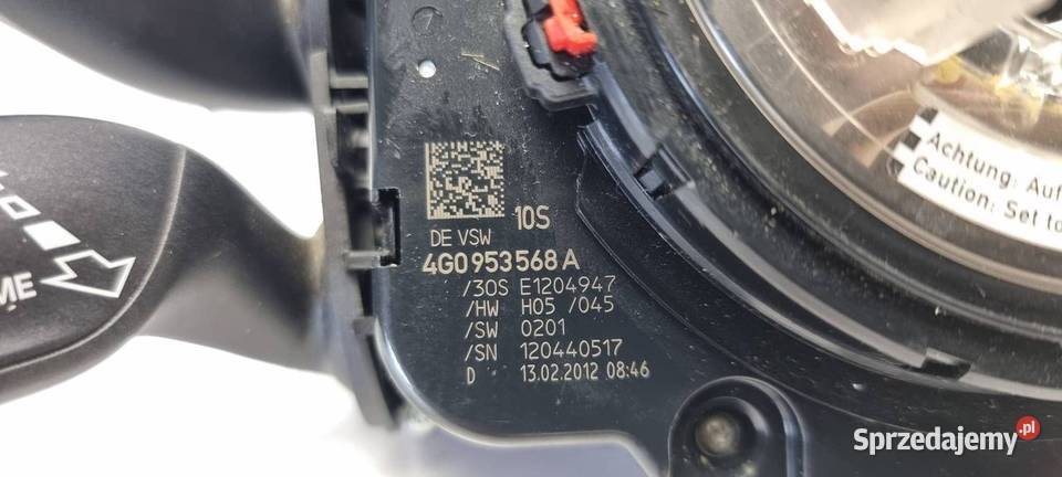 PRZEŁĄCZNIK AUDI A6 C7 4G0953568A Motoryzacja kujawsko-pomorskie Lipno