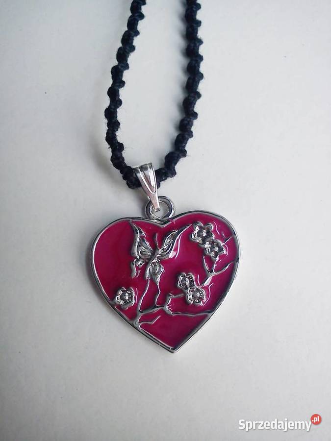 Łańcuszek frywolitkowy Wiśniowa