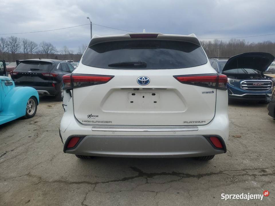 2020 TOYOTA HIGHLANDER HYBRID PLATINUM automatyczna Częstochowa sprzedam