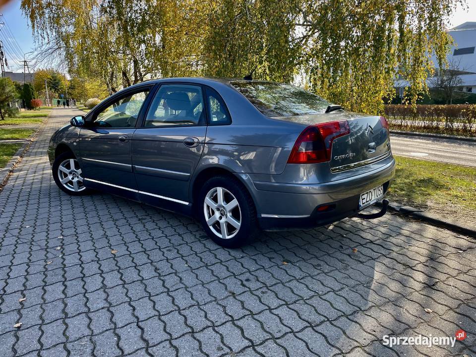 ŚlicznyZadbanyCitroenC5Sedan2006rLift16HDIHakBogW grafitowy
