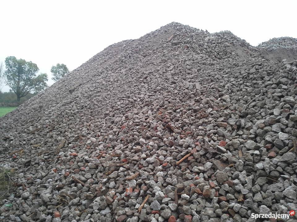 Kruszywo betonowe recyklingu Okazja sprzedam