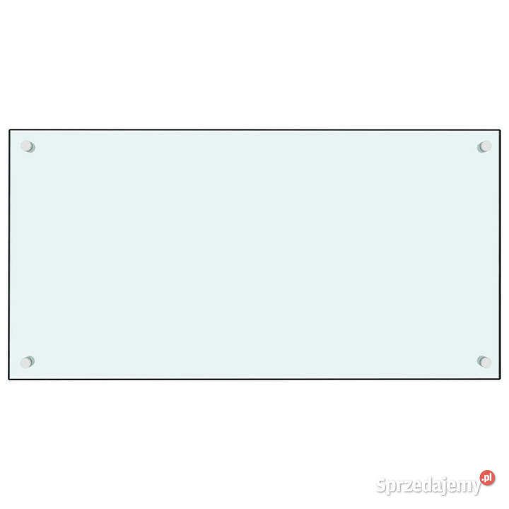 Panele ochronne do kuchni białe 2 80x40 szkło mazowieckie Warszawa