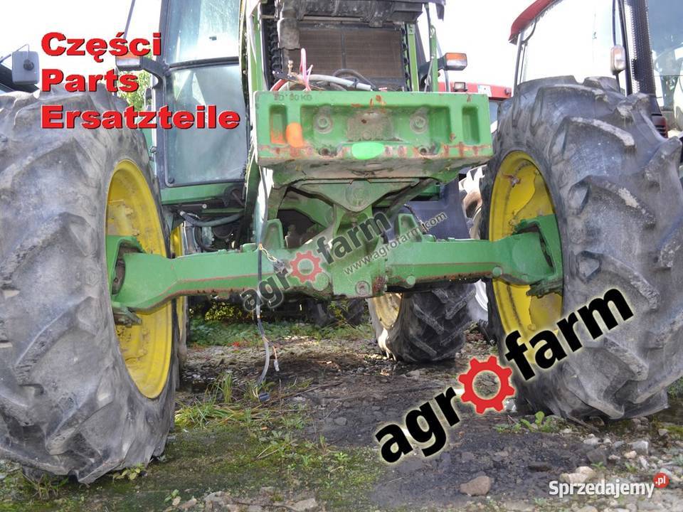 John Deere 6400 części silnik skrzynia biegów Byków sprzedam