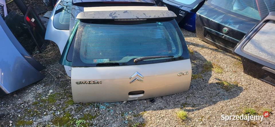 Citroen C 4 I HB Silniczek Wycieraczek Maska tył