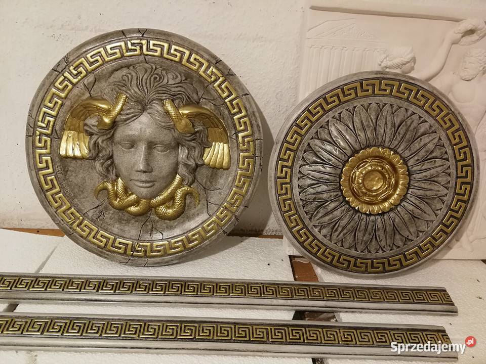 Sztukateria gipsowa Sztukaterie gipsowe gips wielokolorowy Dom i Ogród