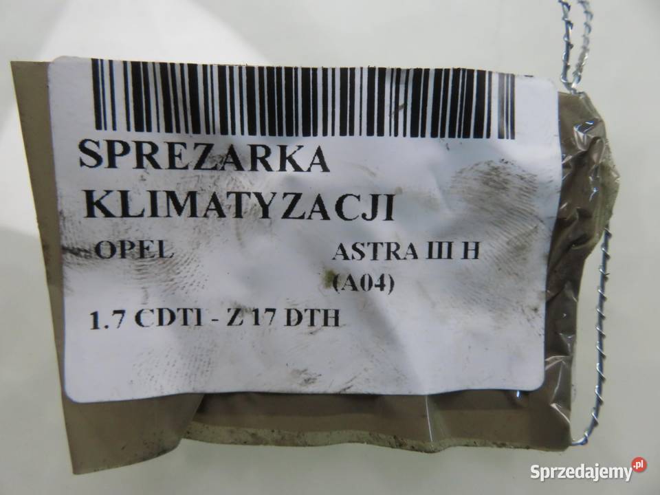 KOMPRESOR KLIMATYZACJI OPEL ASTRA H 17 CDTI