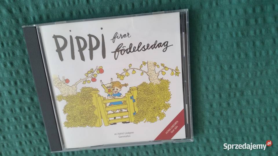 PIPPI firar fodelsedag audio book CD Puławy